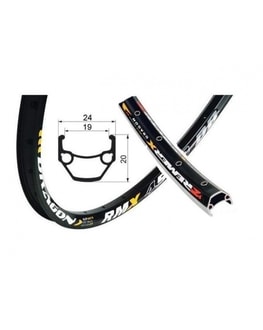 Zapletené kolo 26" MTB kotoučové brzdy zadní