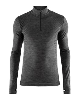 Spodní triko Craft Fuseknit Comfort Zip (tmavě šedá)